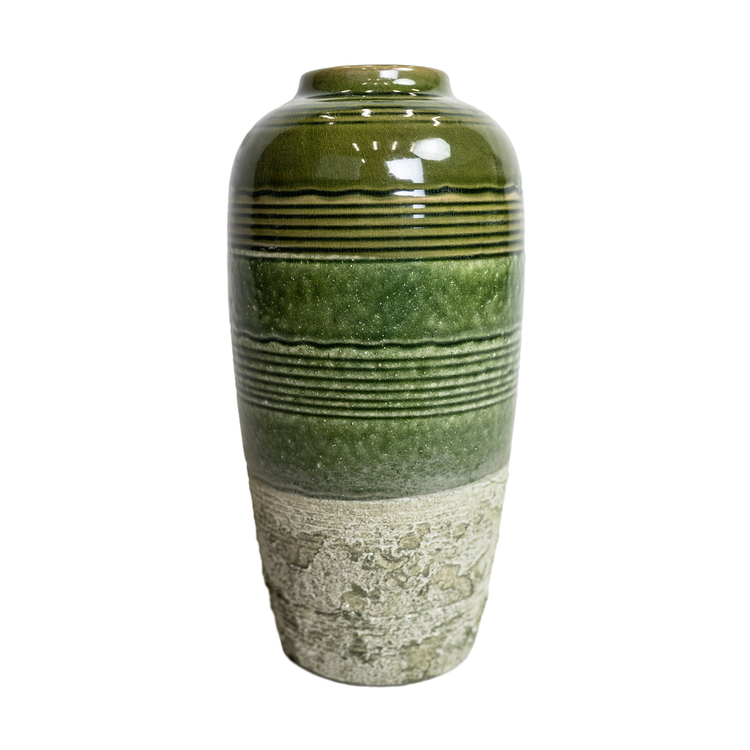 Liviza Hoge vaas Gramo 32,5cm groen