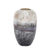 Rasteli Vaas Glas Grijs-Bruin-Gemêleerd D 18 cm H 26.5 cm