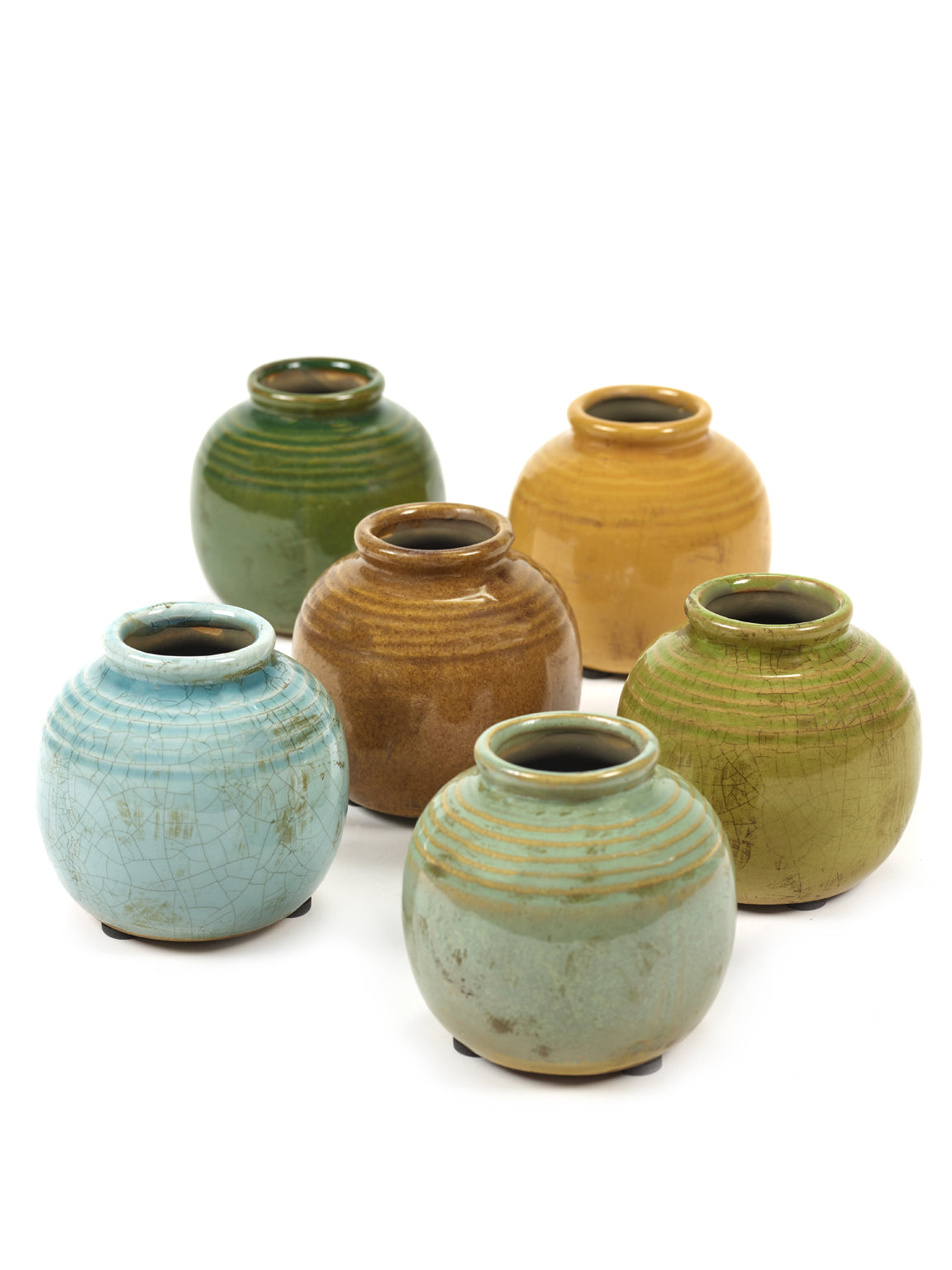 Serax Vaasje Diverse kleuren Voordeelaanbod 6 stuks