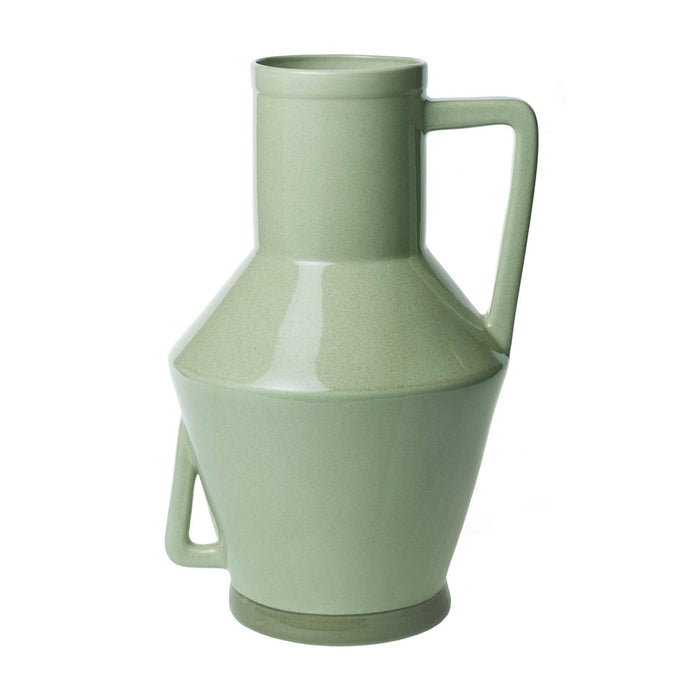 Return to Sender Lichtgroene vaas met handvat - Large