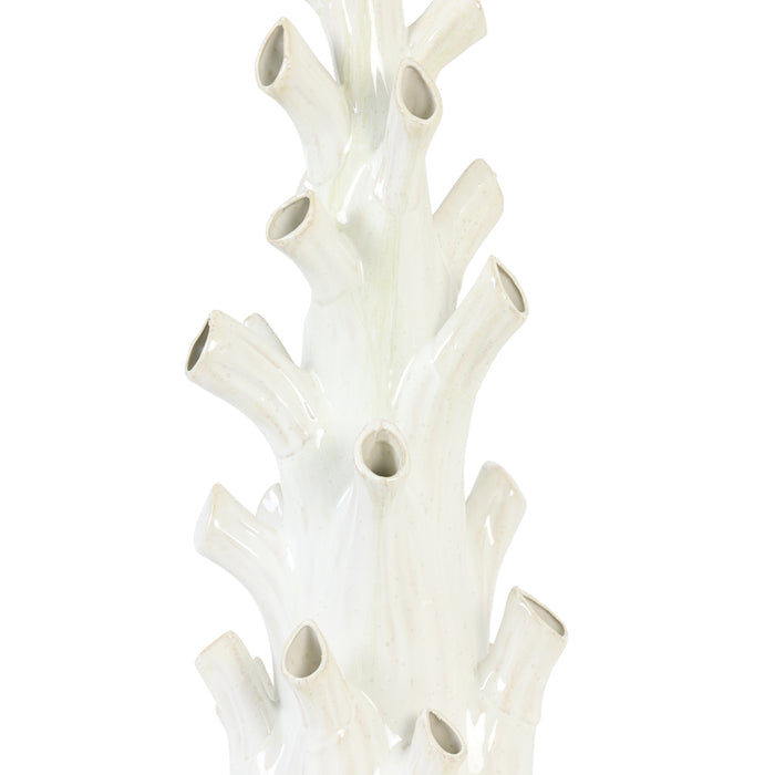 Light & Living - Vaas RAM - 20.5x20.5x55 - Wit