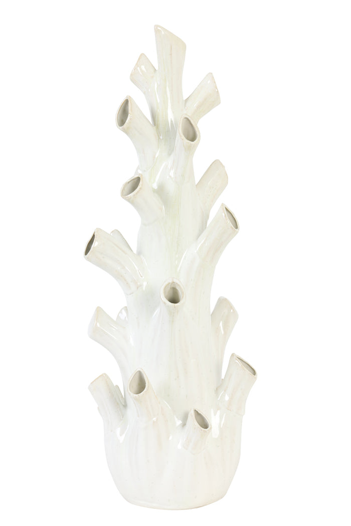 Light & Living - Vaas RAM - 20.5x20.5x55 - Wit