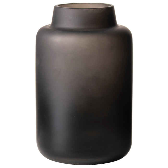 Gusta Vaas glas ø10x16cm zwart