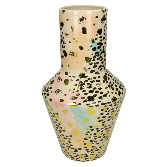 SVJ Home Decorations Vaas - H25 x Ø15 cm - Keramiek - Deco Vaas