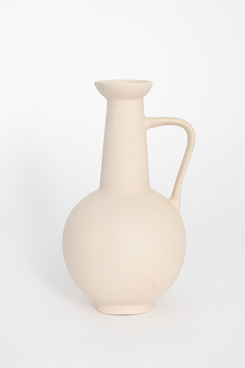 Sissy-Boy Witte aural keramische karaf