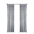 LW Collection Kant en klaar gordijnen grijs 140x240cm