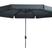 Madison stokparasol Syros luxe grey 350 cm.