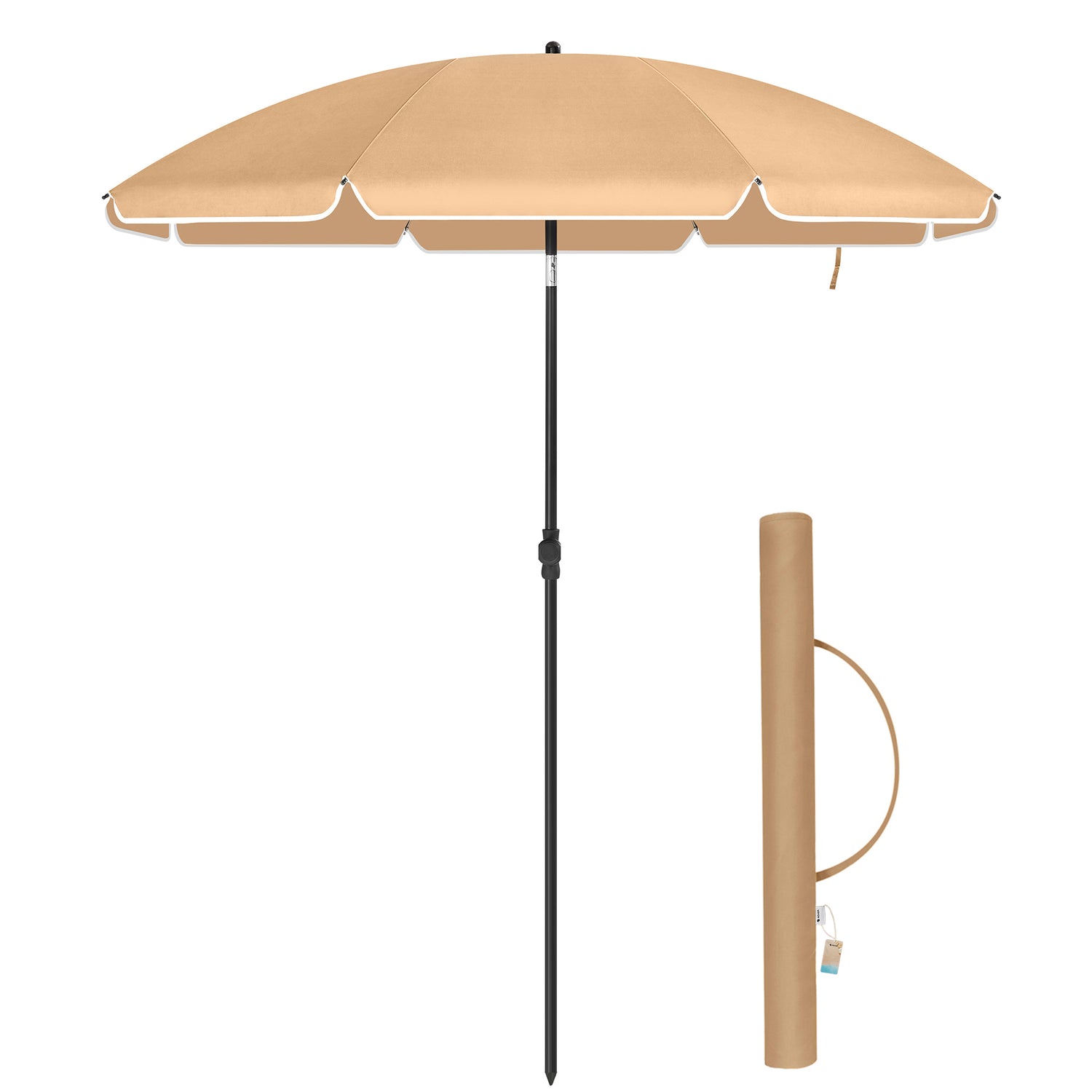 ACAZA Stokparasol Taupe