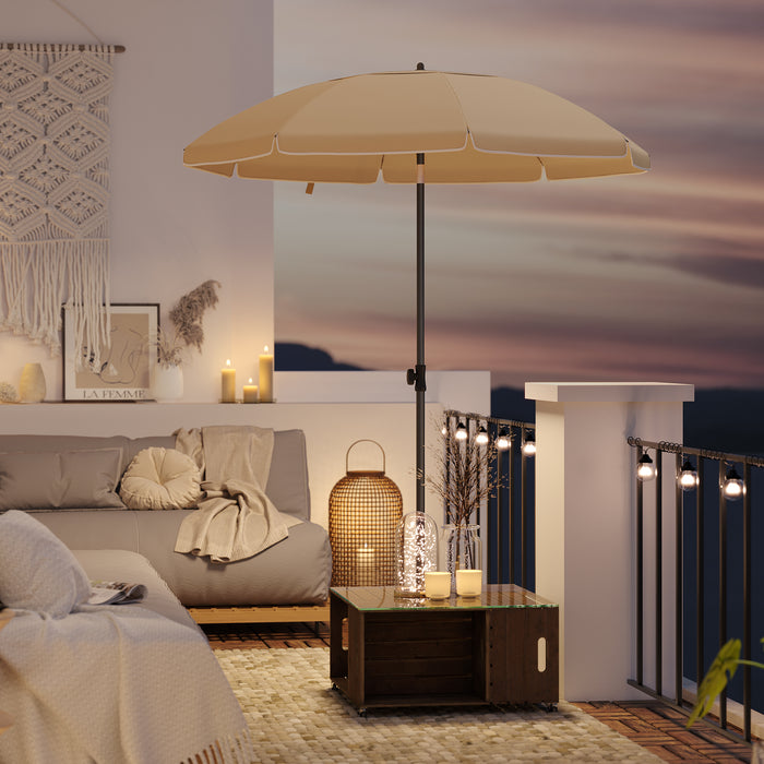 ACAZA Stokparasol Taupe