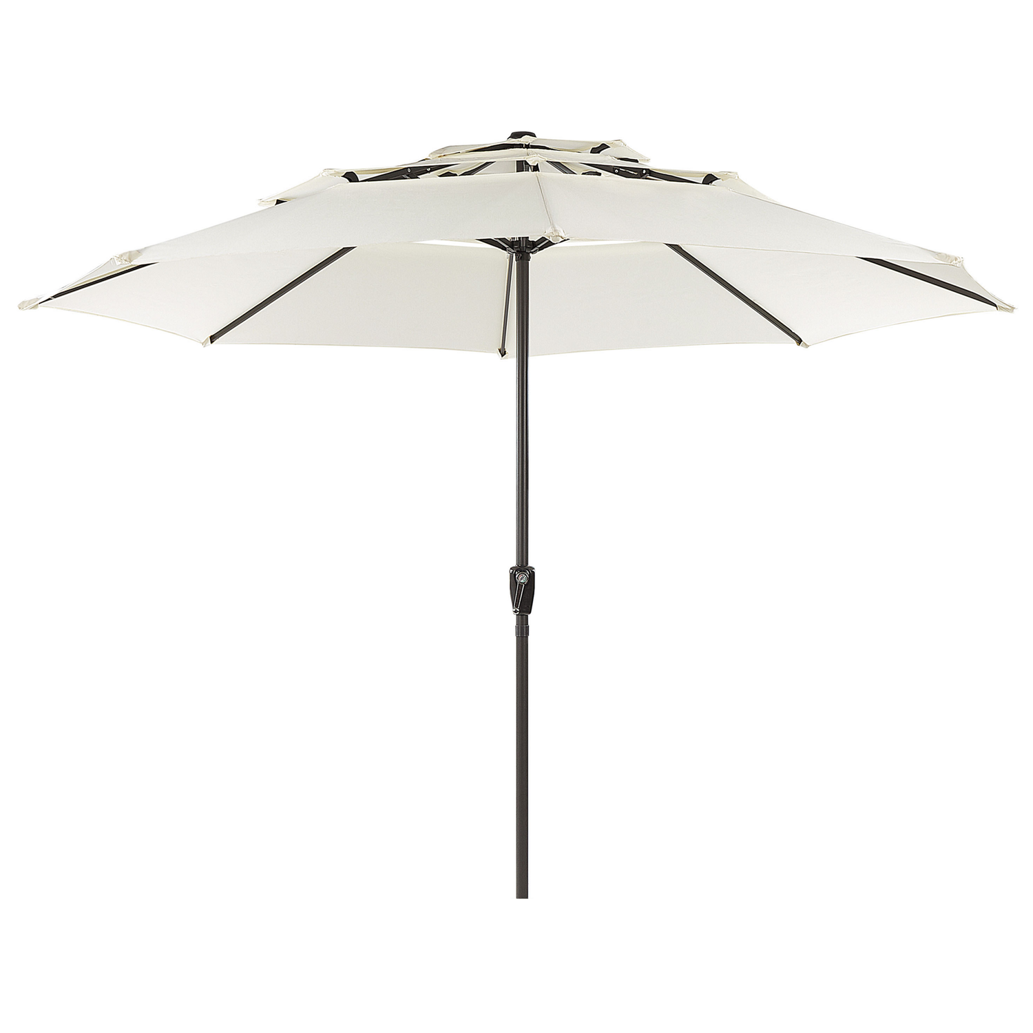 Beliani - BIBIONE - Parasol - Beige - 270 cm - Polyester