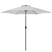 Beliani - VARESE - Parasol - Lichtgrijs - 270 cm - Polyester