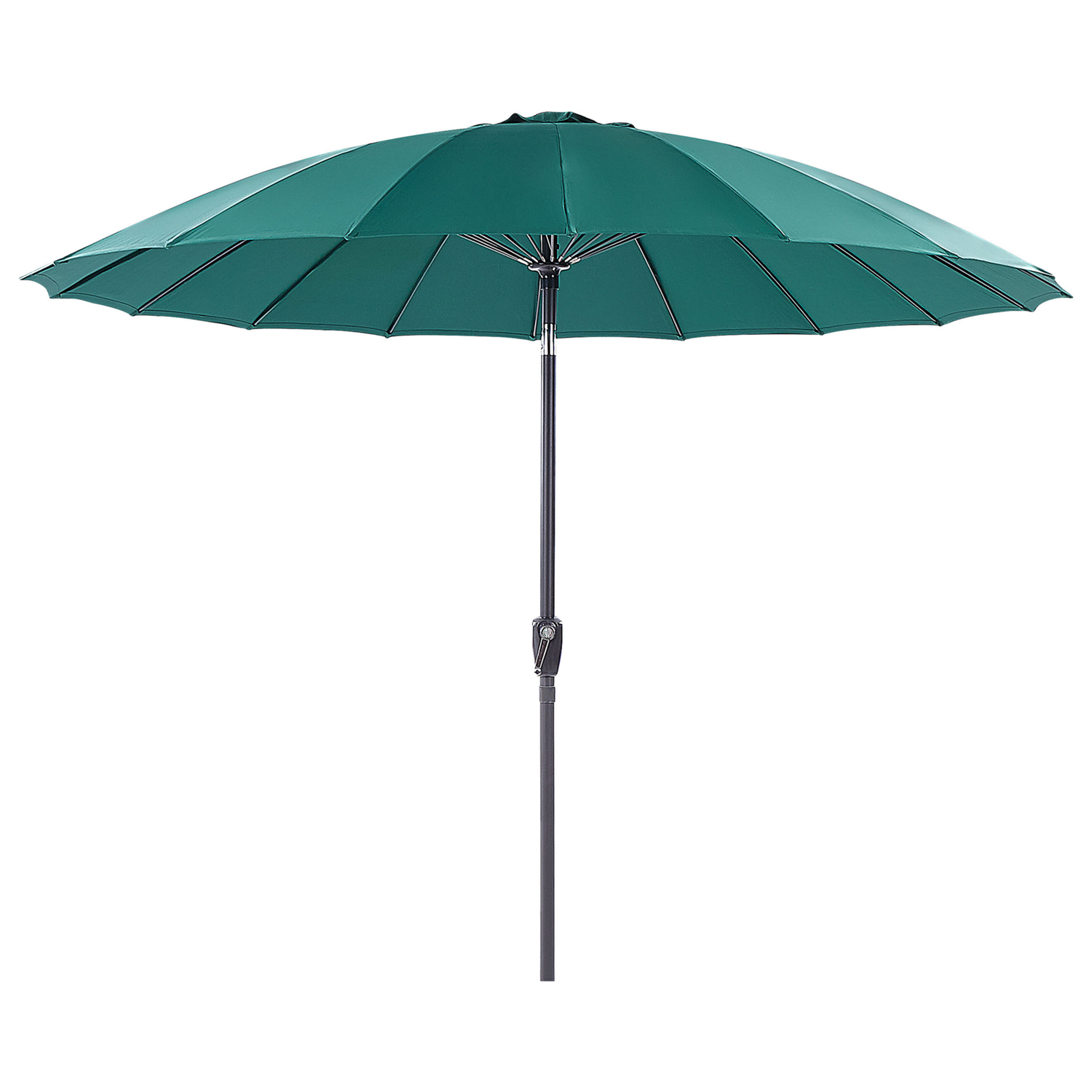 Beliani - BAIA - Parasol - Groen - 270 cm - Polyester