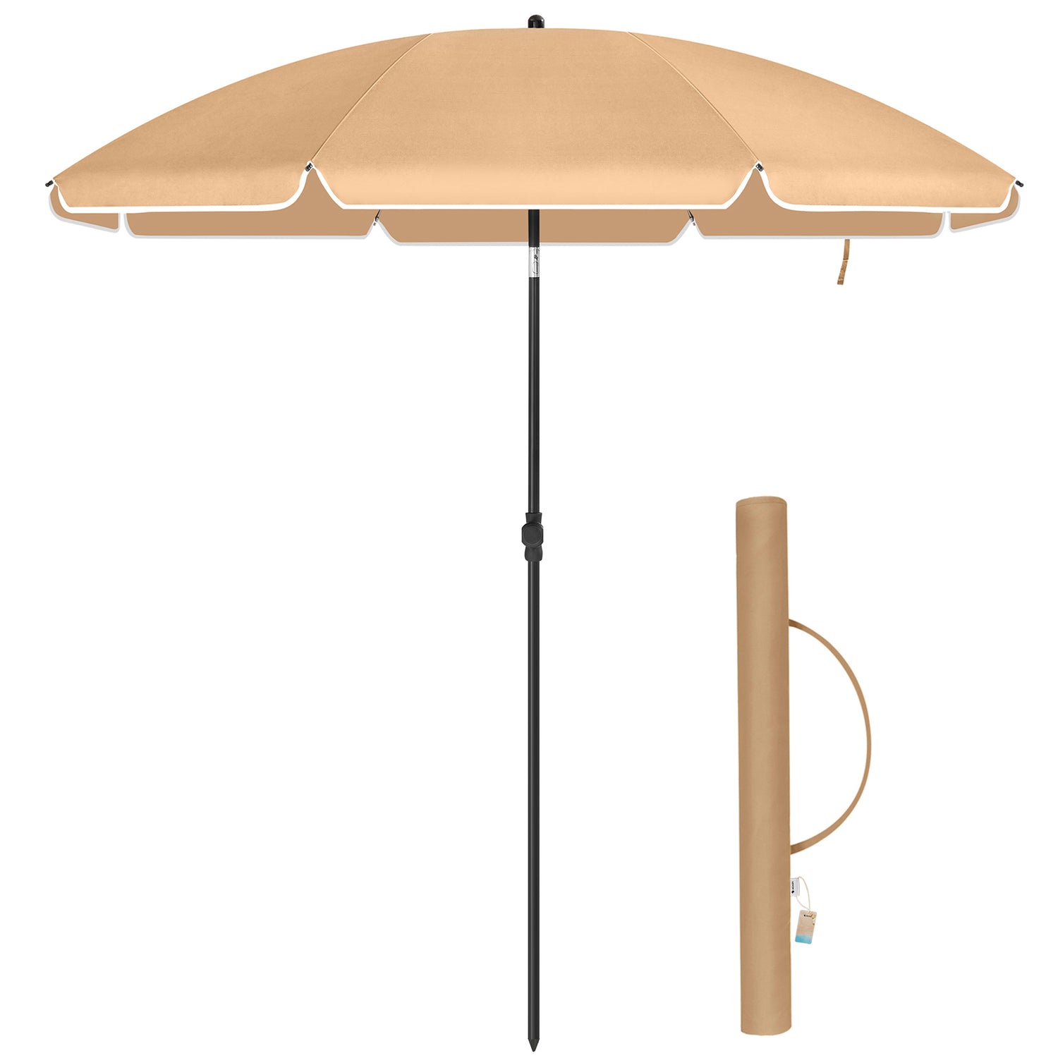 ACAZA Stokparasol Taupe