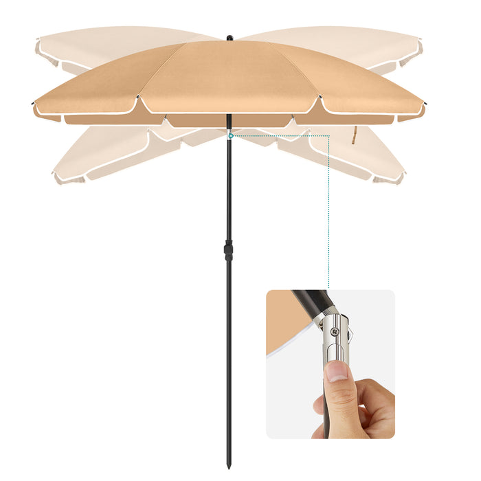 ACAZA Stokparasol Taupe