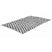Bo-Camp Buitenkleed Chill mat M Wave 1,8x2 m zwart en wit