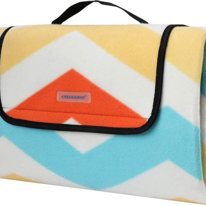 O’DADDY® Picknickkleed Waterdicht - Buitenkleed XXL - 200x200cm - Wave