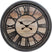 Atmosphera - Vintage wandklok bruin - Diameter 50 cm