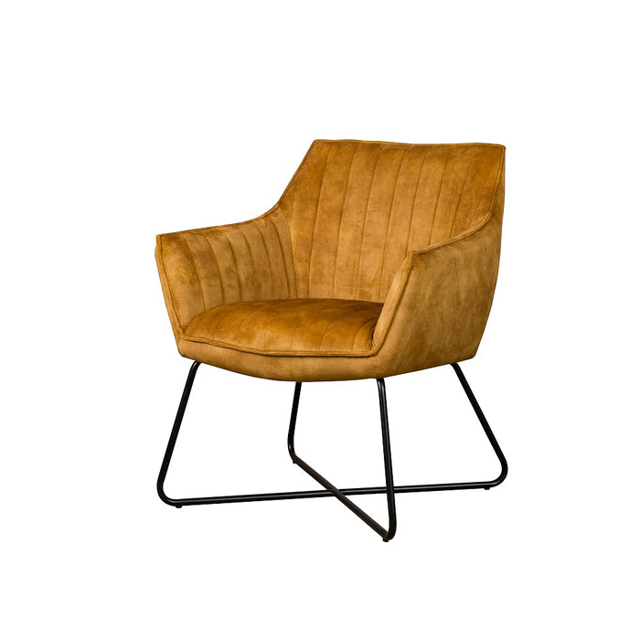 Tower Living | Monte Fauteuil | Kunststof | Geel | 71 x 74 x 81 (h) cm