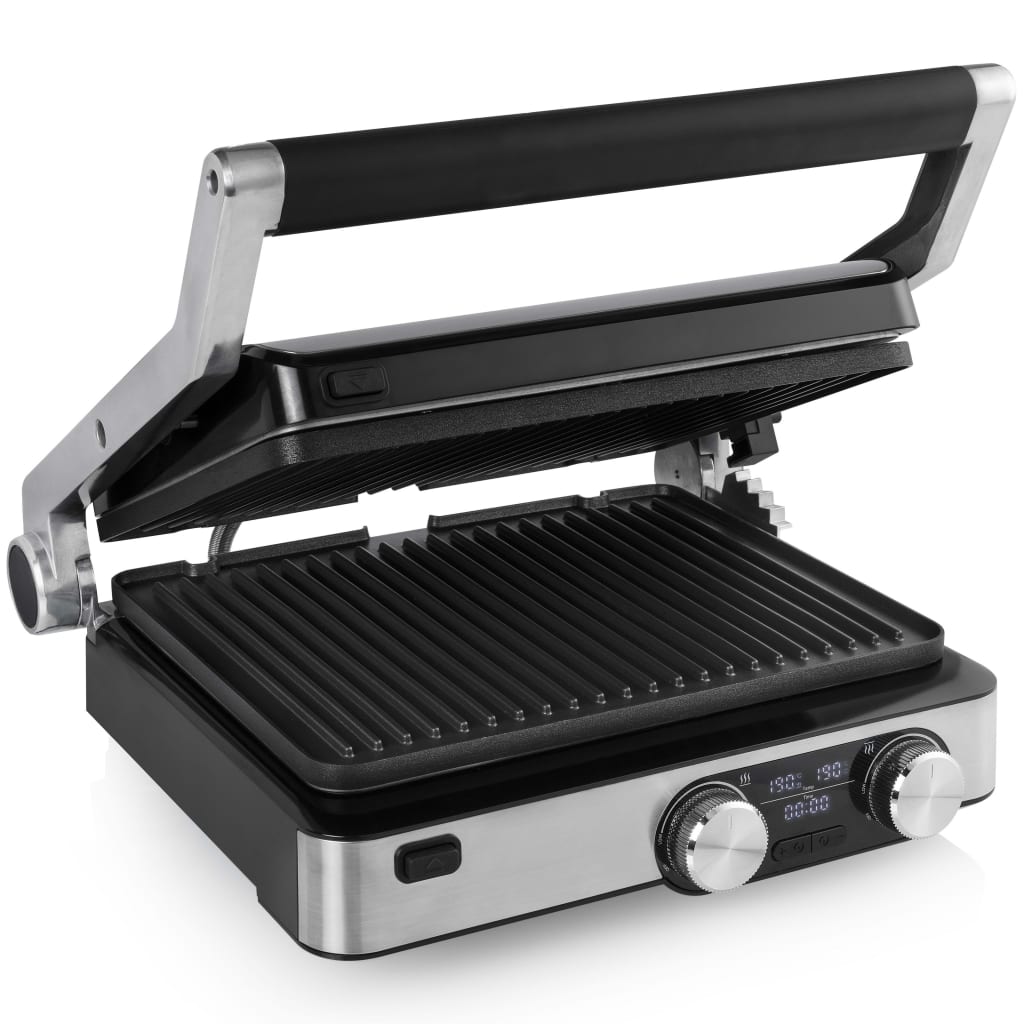 Princess Contactgrill Master Pro digitaal 2000 W zwart