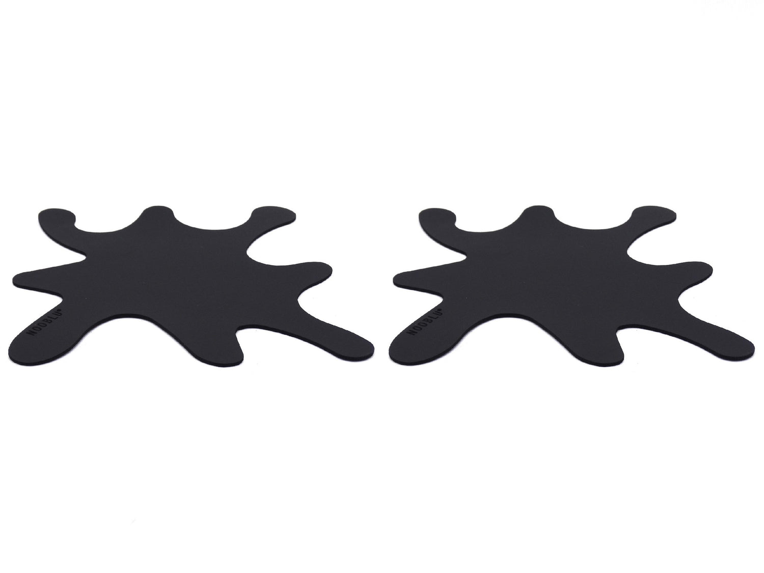 NOOBLU SPLASH 20 cm -  black - Set van 2
