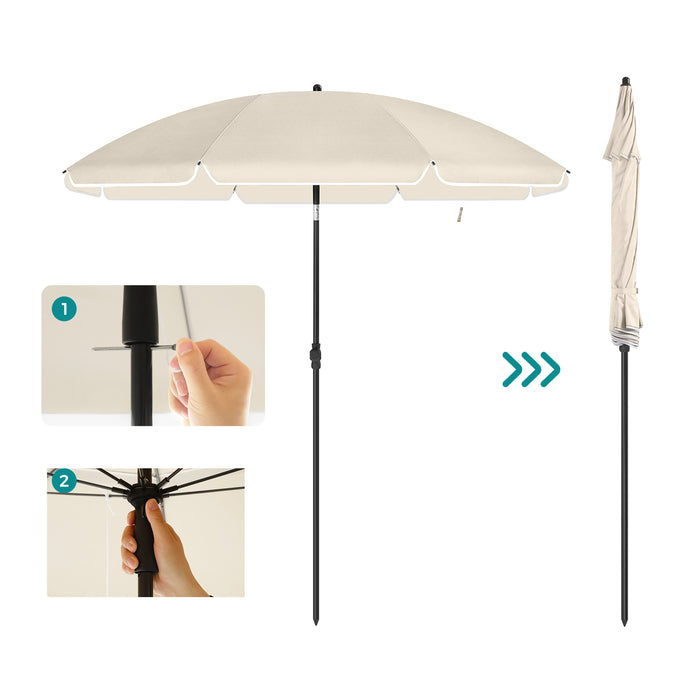 ACAZA Stokparasol Beige