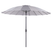 Beliani - BAIA - Parasol - Grijs - 270 cm - Polyester