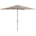 Staande Parasol in aluminium - Stokparasol van 200x300 cm - taupe
