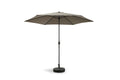 909 Outdoor XL parasol taupe, diameter 300cm