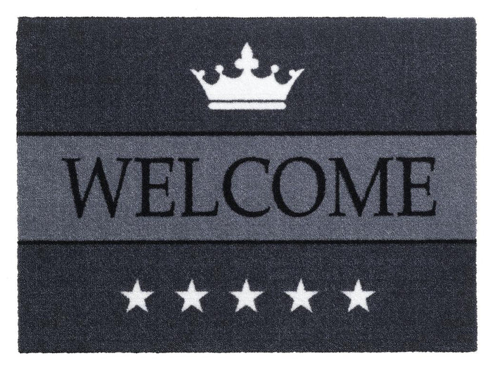 MD Entree - Schoonloopmat - Walk & Wash - 67 x 80 cm - Grijs