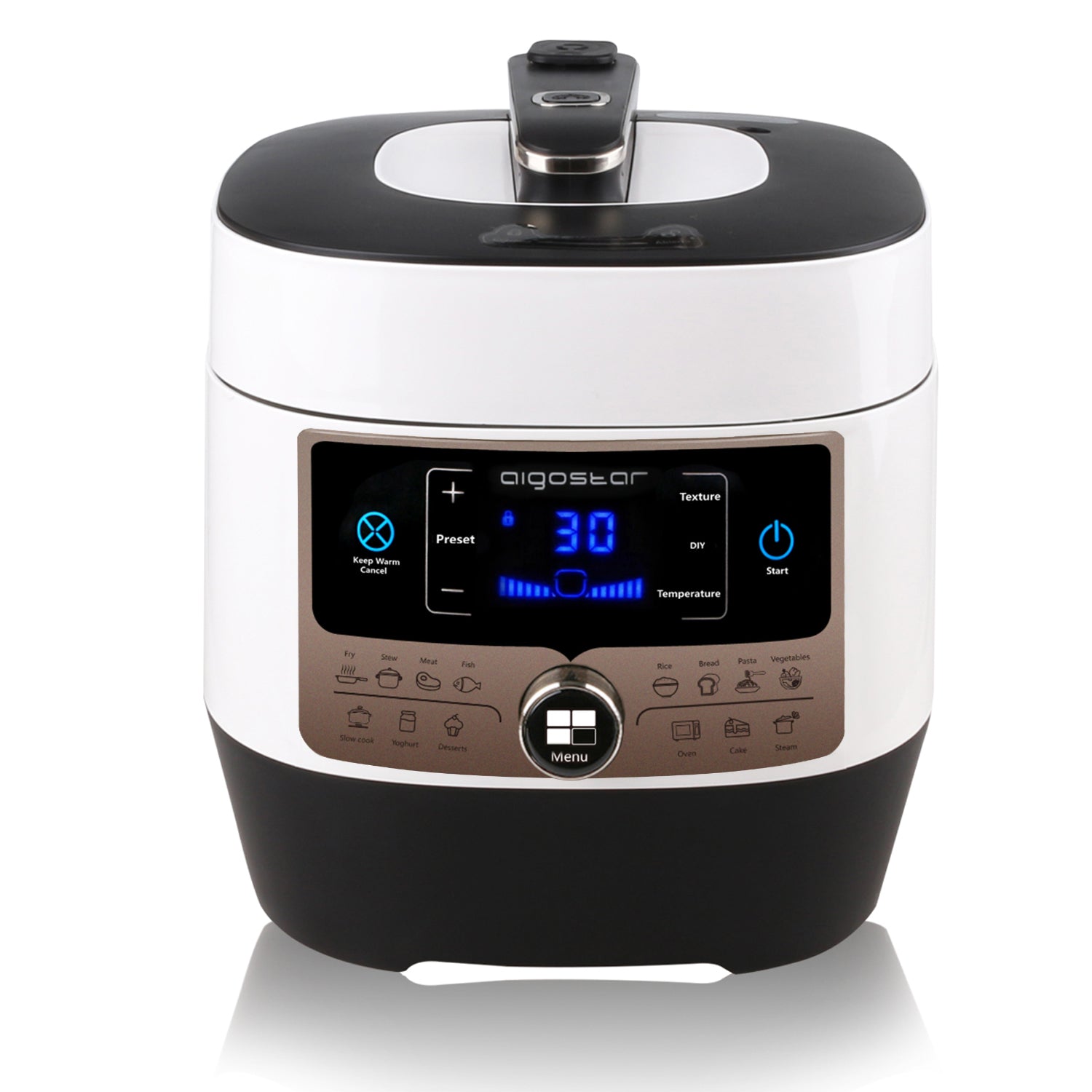 Aigostar Panda 30HGZ - Pressure Multicooker