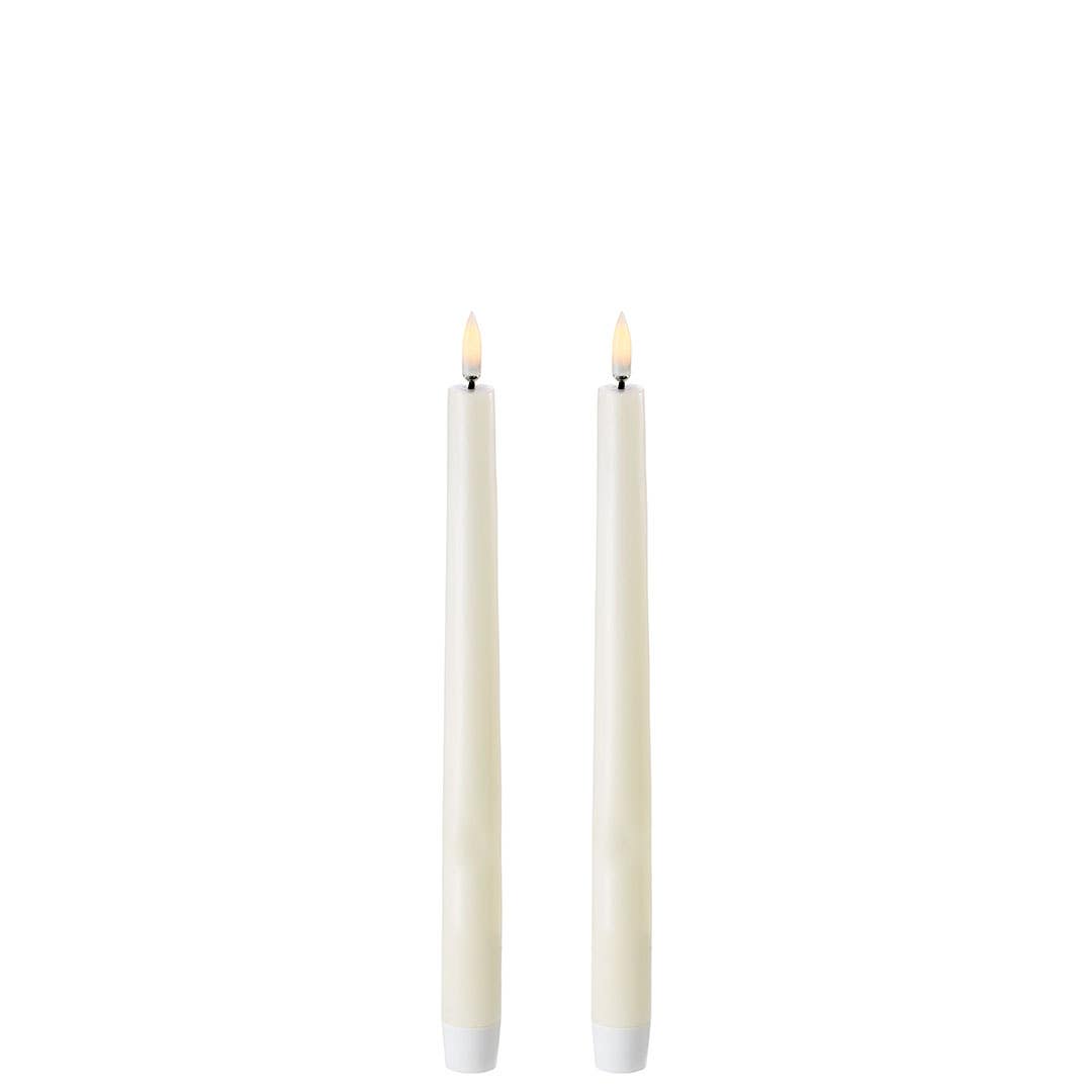 Uyuni Led Tafelkaars Ivory- 25CM - Set van 2