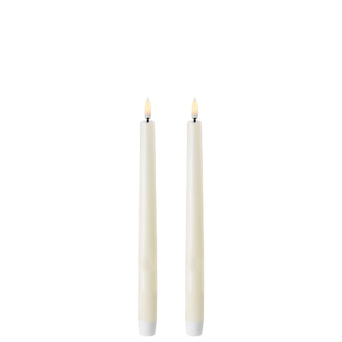 Uyuni Led Tafelkaars Ivory- 25CM - Set van 2