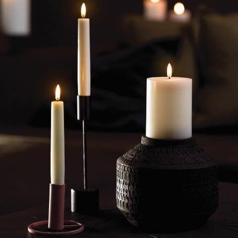 Uyuni Led Tafelkaars Ivory- 25CM - Set van 2