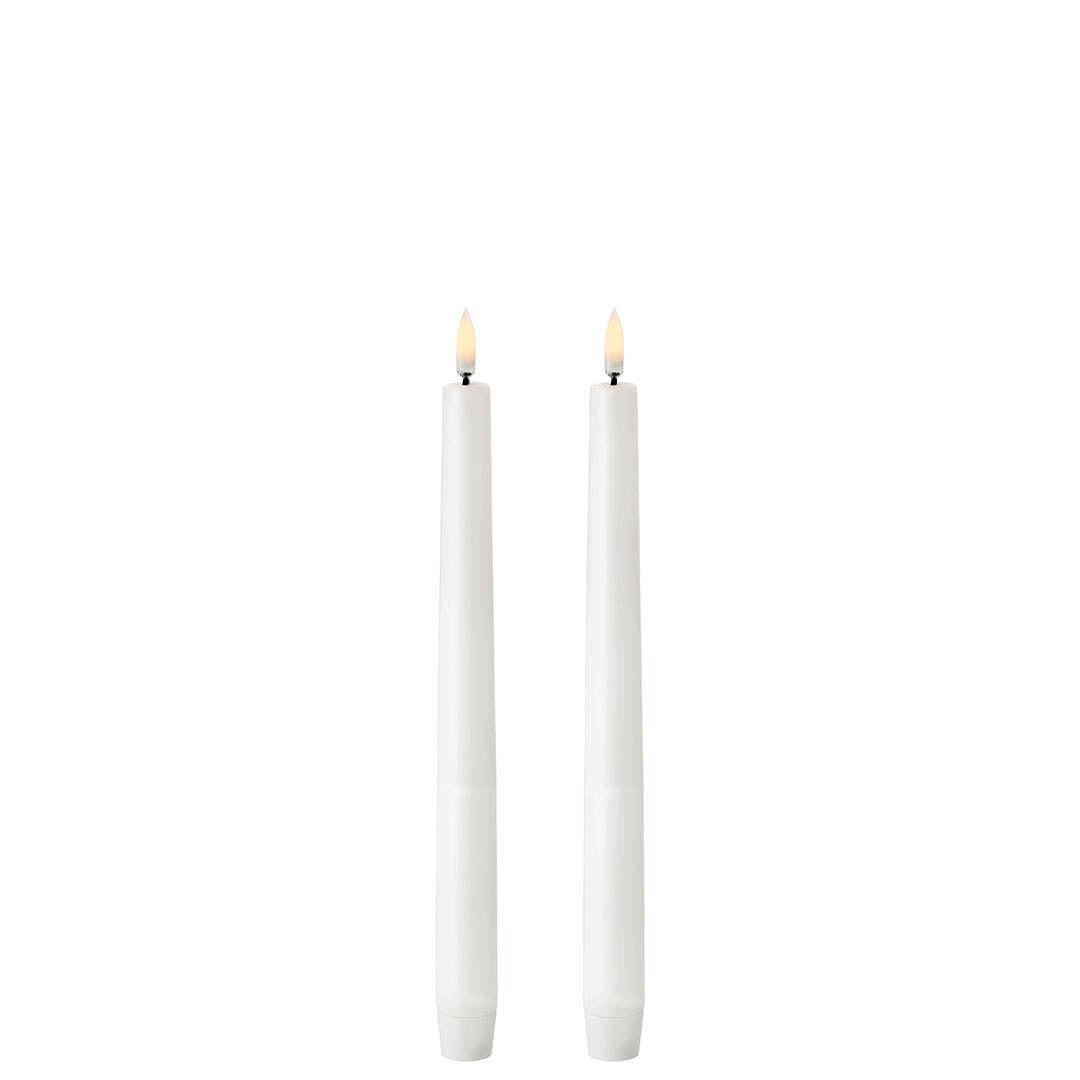 Uyuni Led Tafelkaars Wit- 25CM - Set van 2