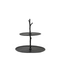 Light & Living Etagere Tresa - Zwart - 2 Laags