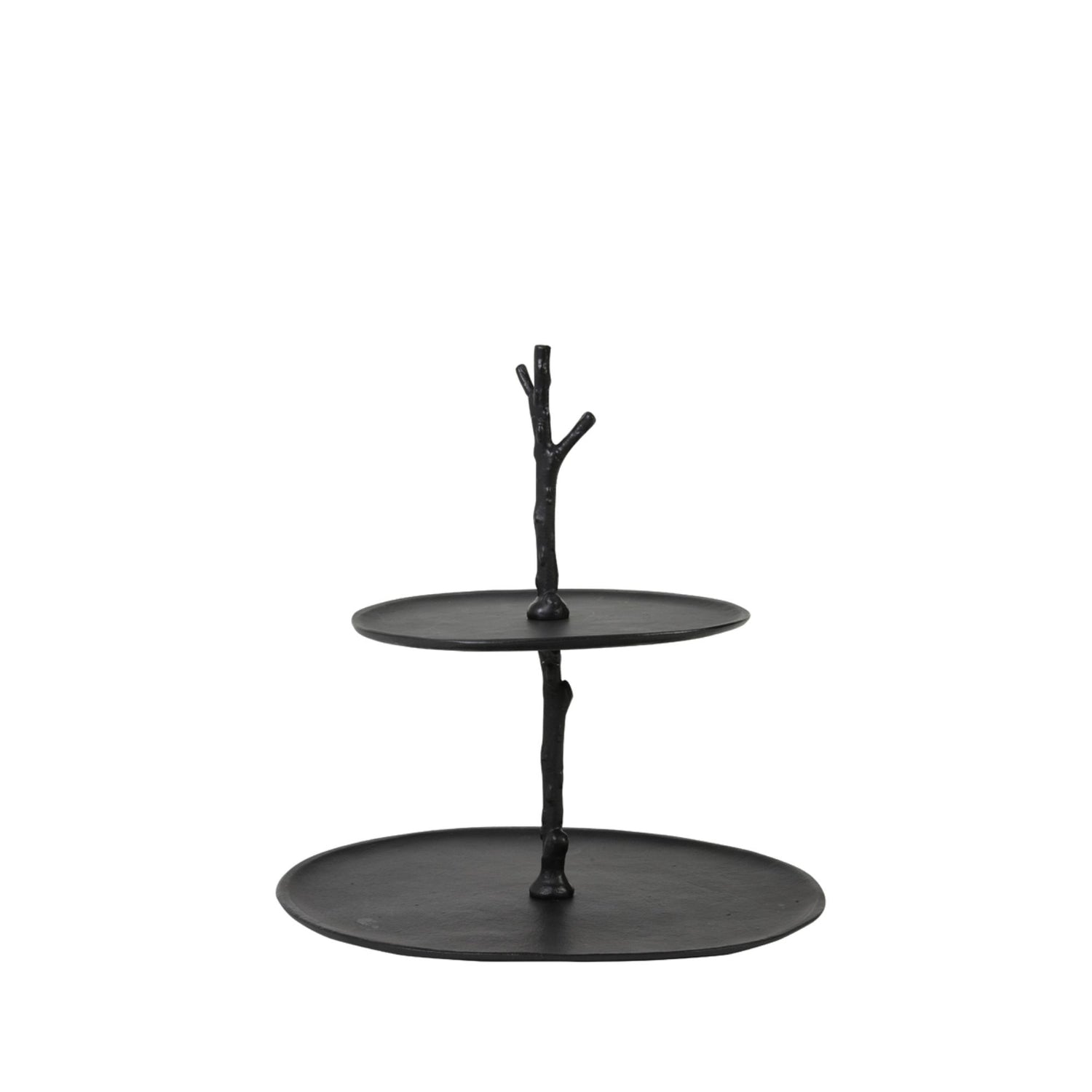 Light & Living Etagere Tresa - Zwart - 2 Laags