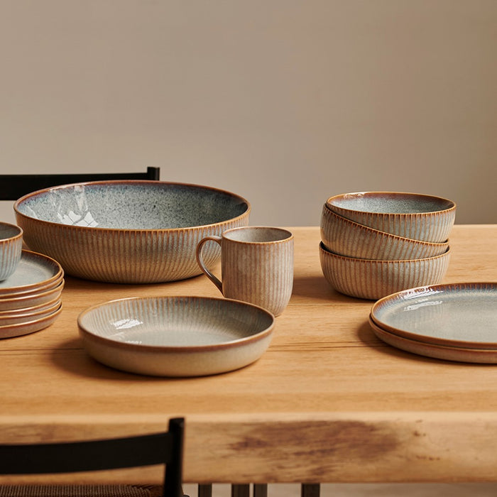 Dutch Rose Sapphire Bord 28 Grijs