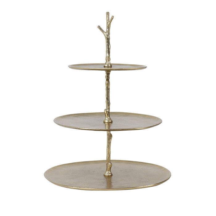 Light & Living Etagère Tresa - Goud - 3 Laags