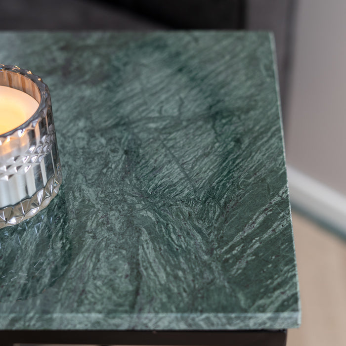 Bronx71 Laptoptafel marmer Zoey groen 70 cm
