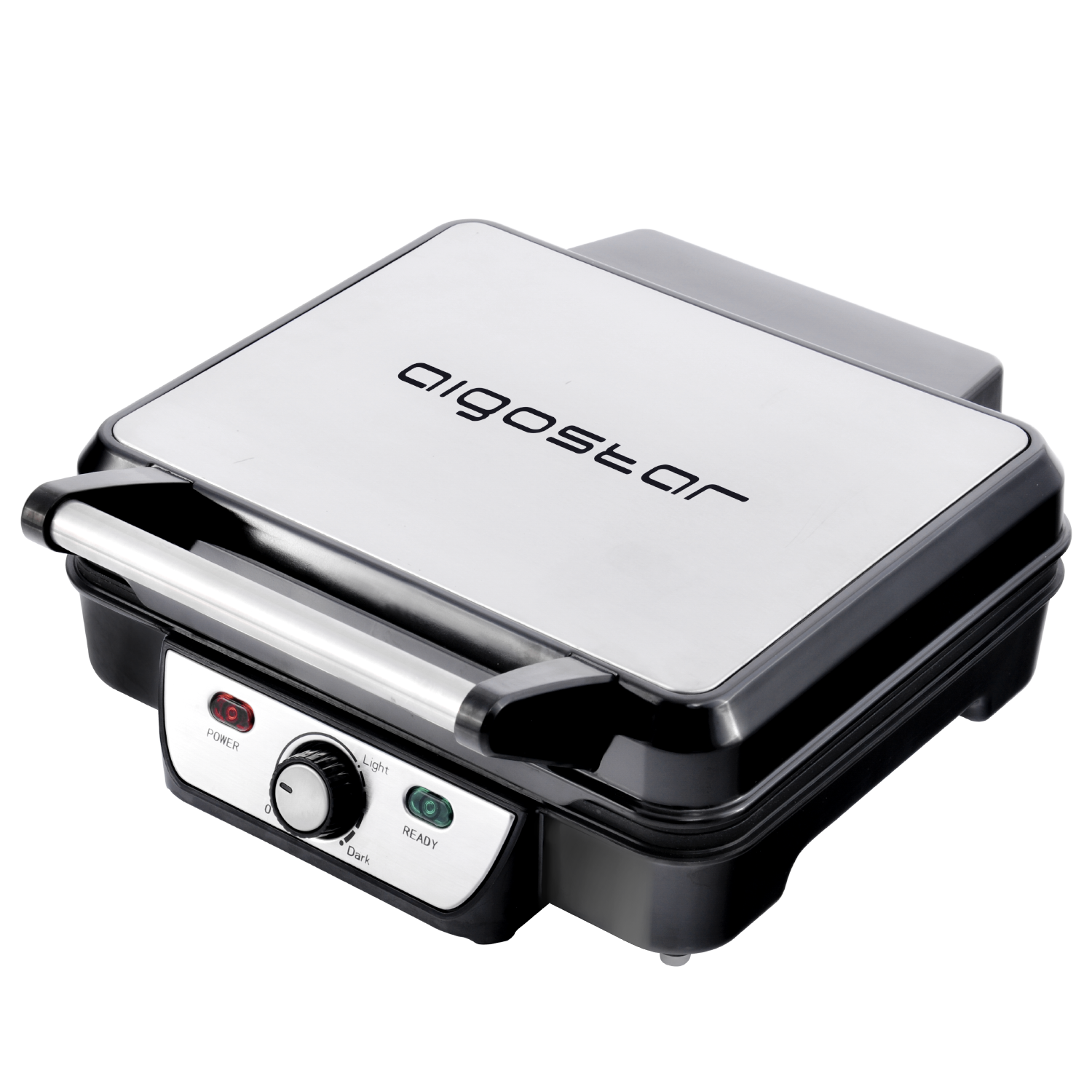 Aigostar Calore 30HHK - Contactgrill | Compact grillplaat - Zwart