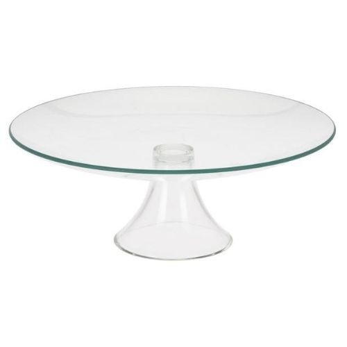 Excellent Houseware Glazen taartplateau