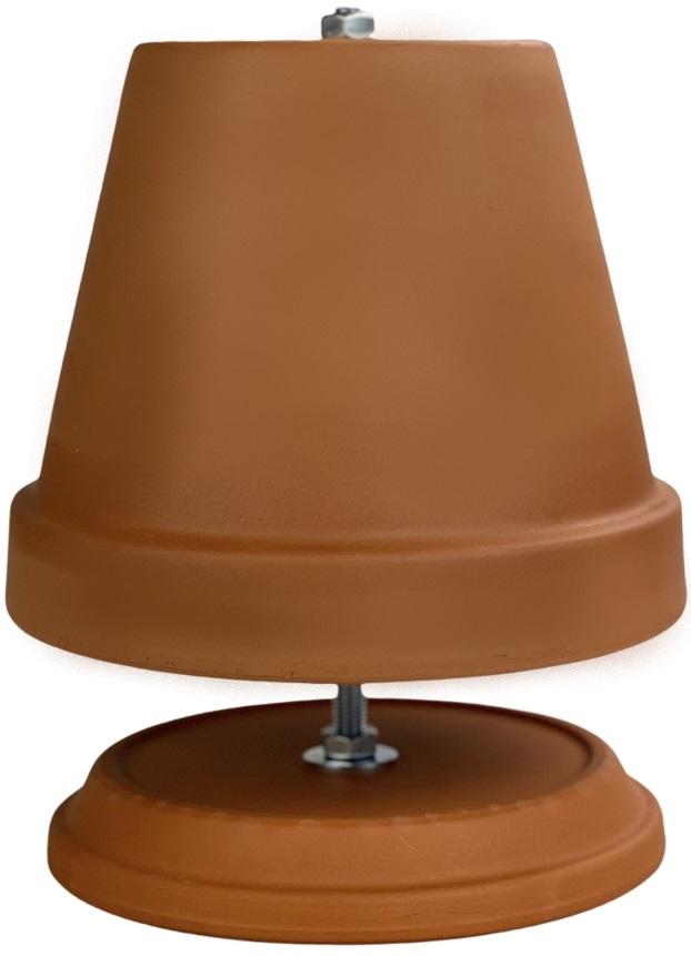 Plantenwinkel Terracotta kachel XS 15 cm bloempot kachel