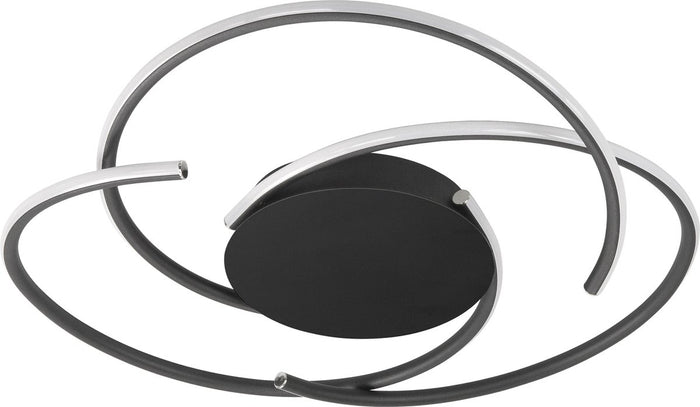 HighLight plafondlamp Reverso - zwart