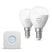 Philips Hue Starterspakket White Kogellamp E14 - 2 Lampen