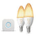 Philips Hue Starterspakket White Ambiance Kaarslamp E14