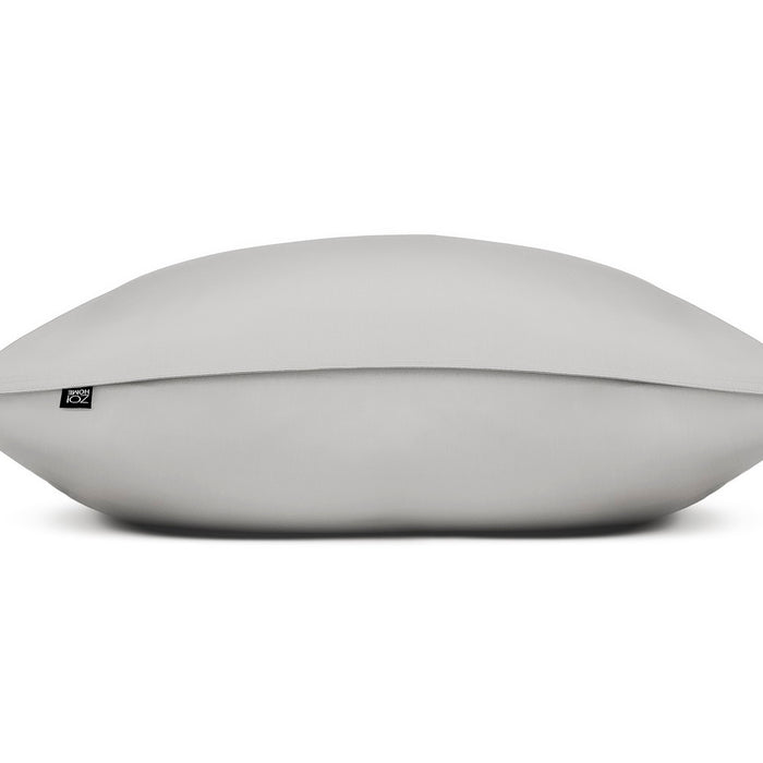 Zo Home Satinado Kussensloop Katoen Satijn - ash grey 80x80cm