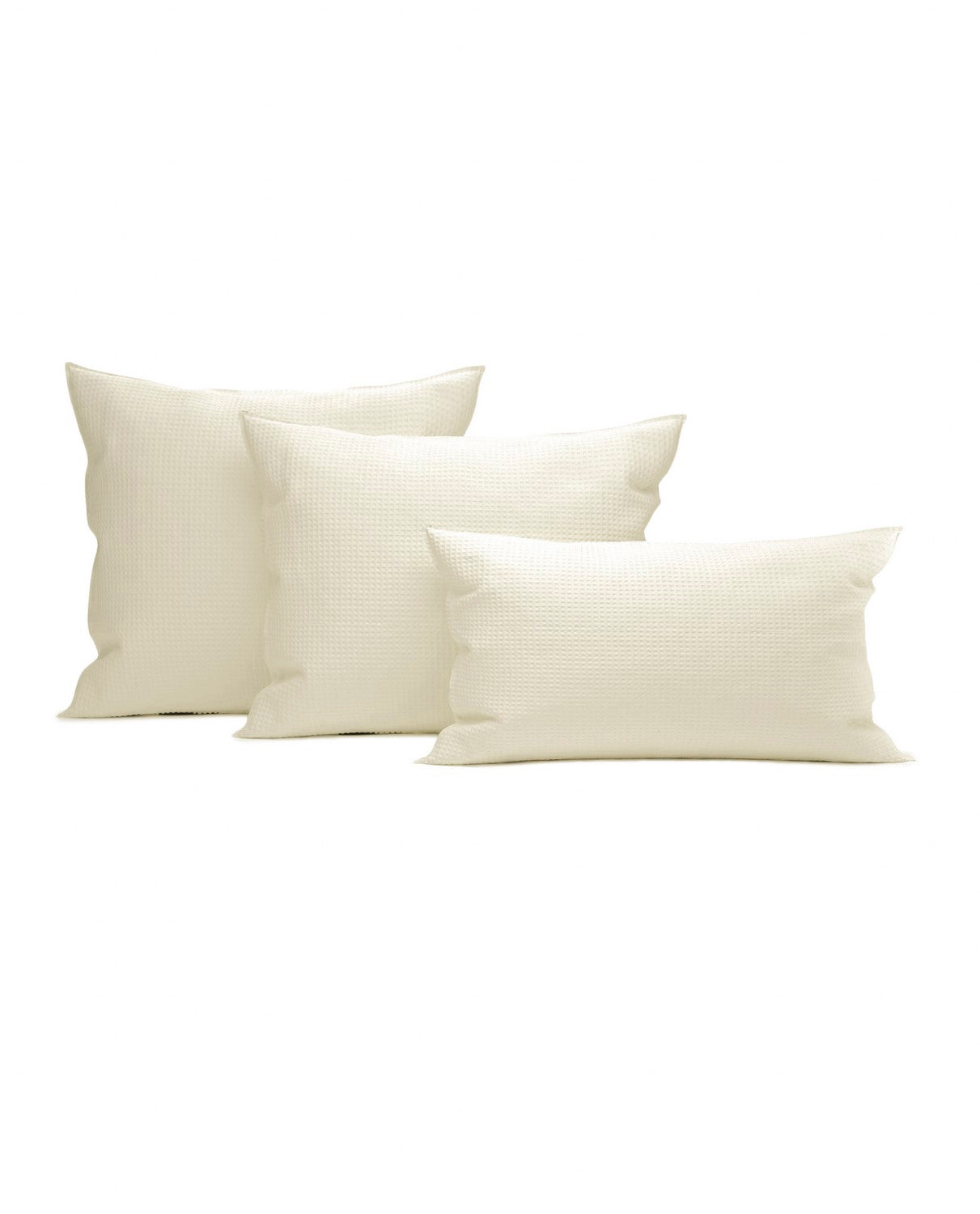 Heckett & Lane Wafel Kussensloop Katoen snow white