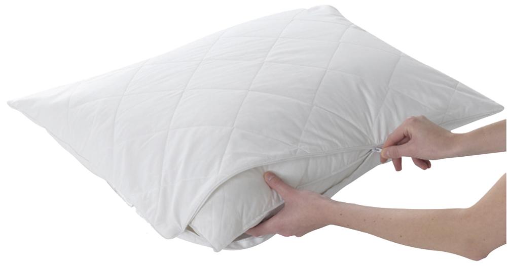 Elegance Kussen Beschermhoes Incl. Rits (2 stuks)