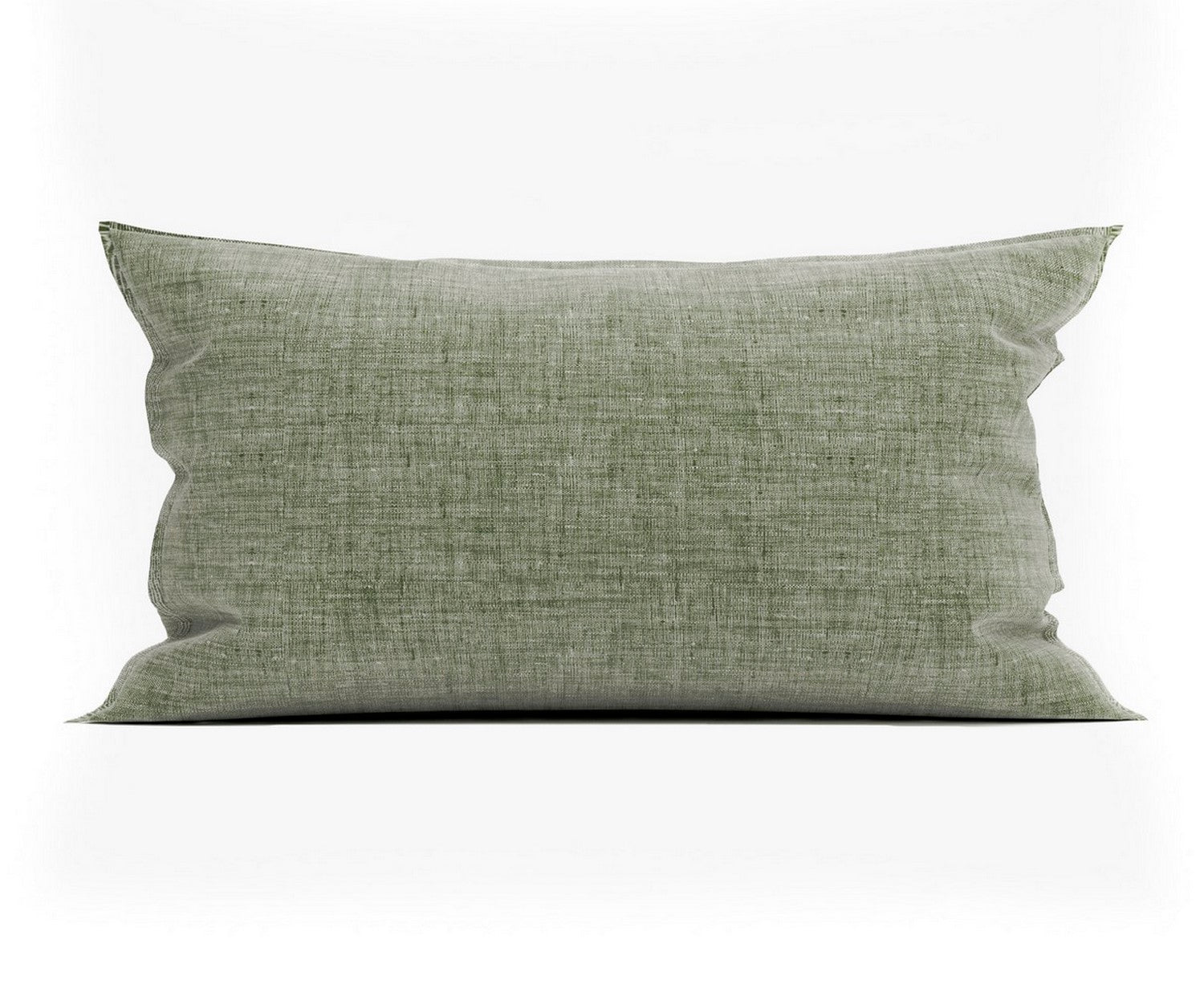 Zo Home Lino Kussensloop Linnen Look army green