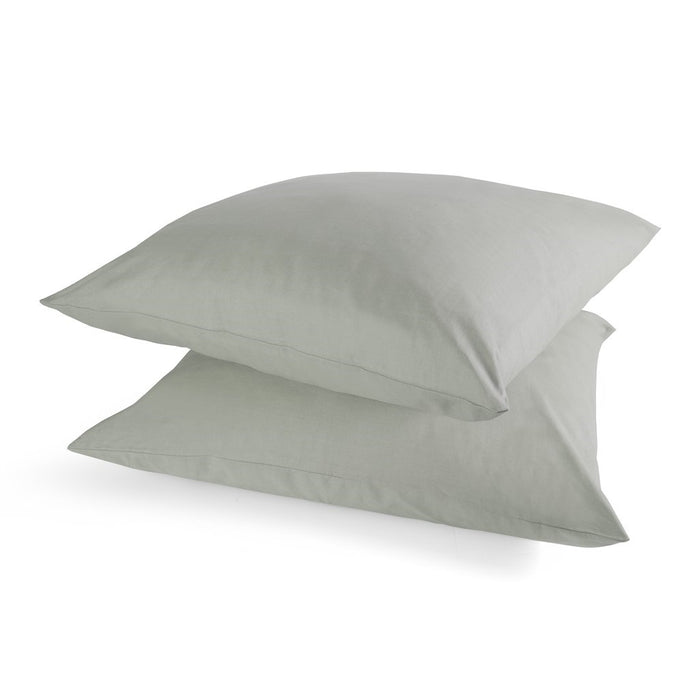 Dindi Home - Kussensloop Plain Beauty - 2x 60x70 - Groen